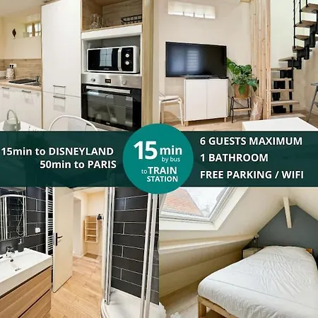 Eglise 2 - Maisonnette Pour 6 A Disneyland Paris Coutevroult